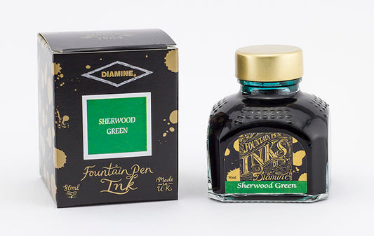 Inchiostro DIAMINE INK - SHERWOOD GREEN 80 ML