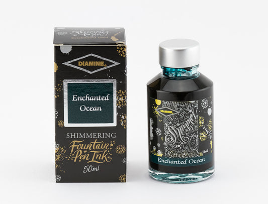 Inchiostro DIAMINE INK - SHIMMERING ENCHANTED OCEAN 50 ML