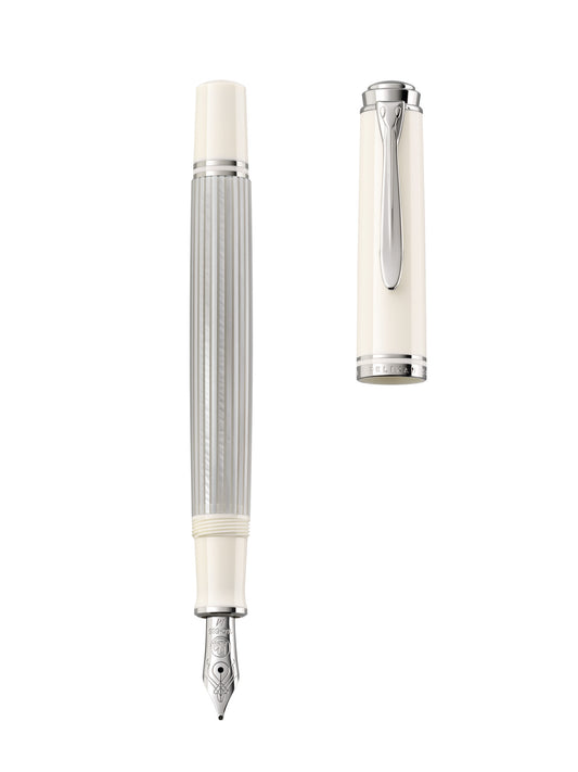 Penna stilografica Pelikan Souverän® 405 Silver White