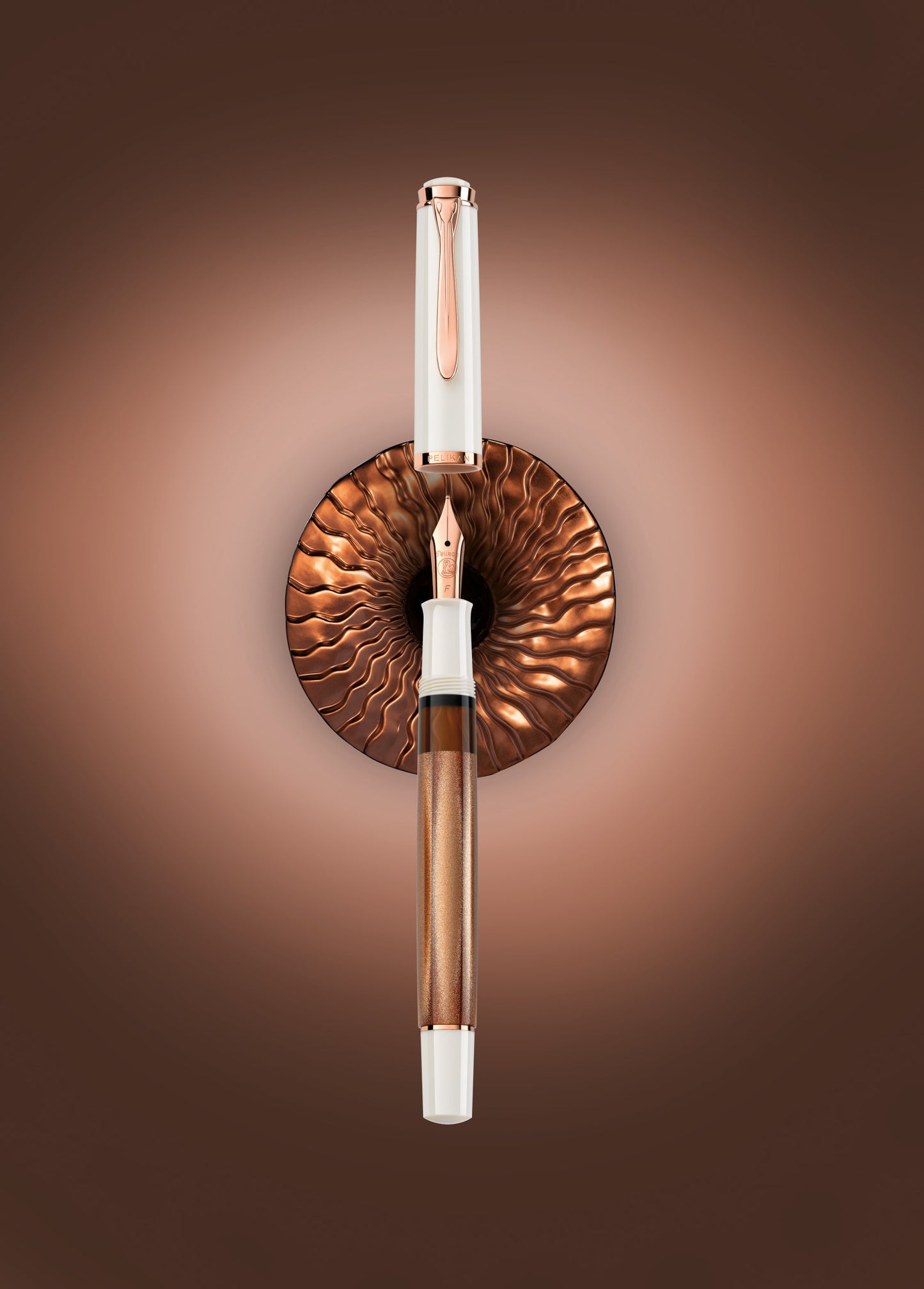 Penna stilografica Pelikan M200 COPPER ROSE GOLD