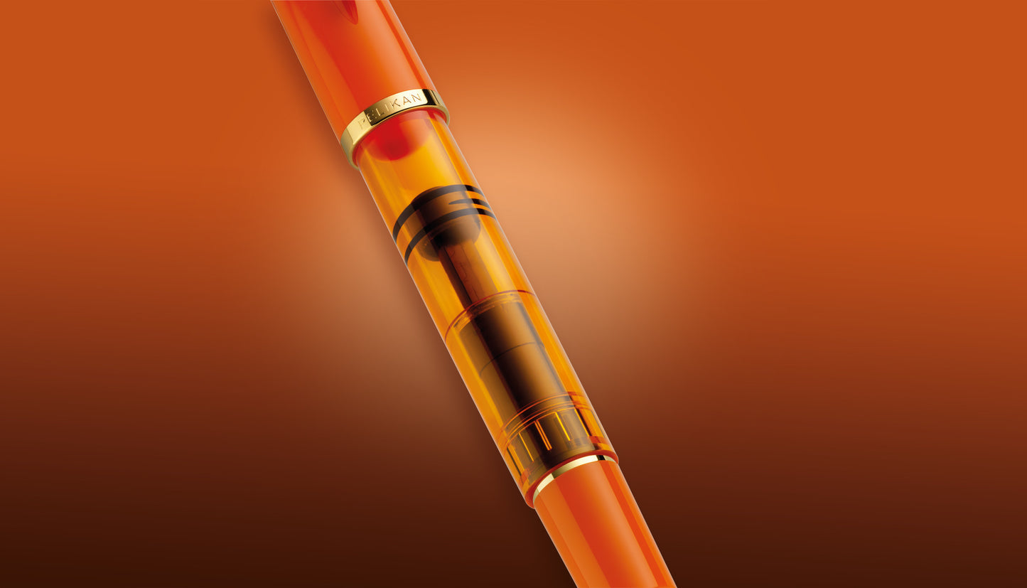 Penna stilografica Pelikan M200 ORANGE DELIGHT