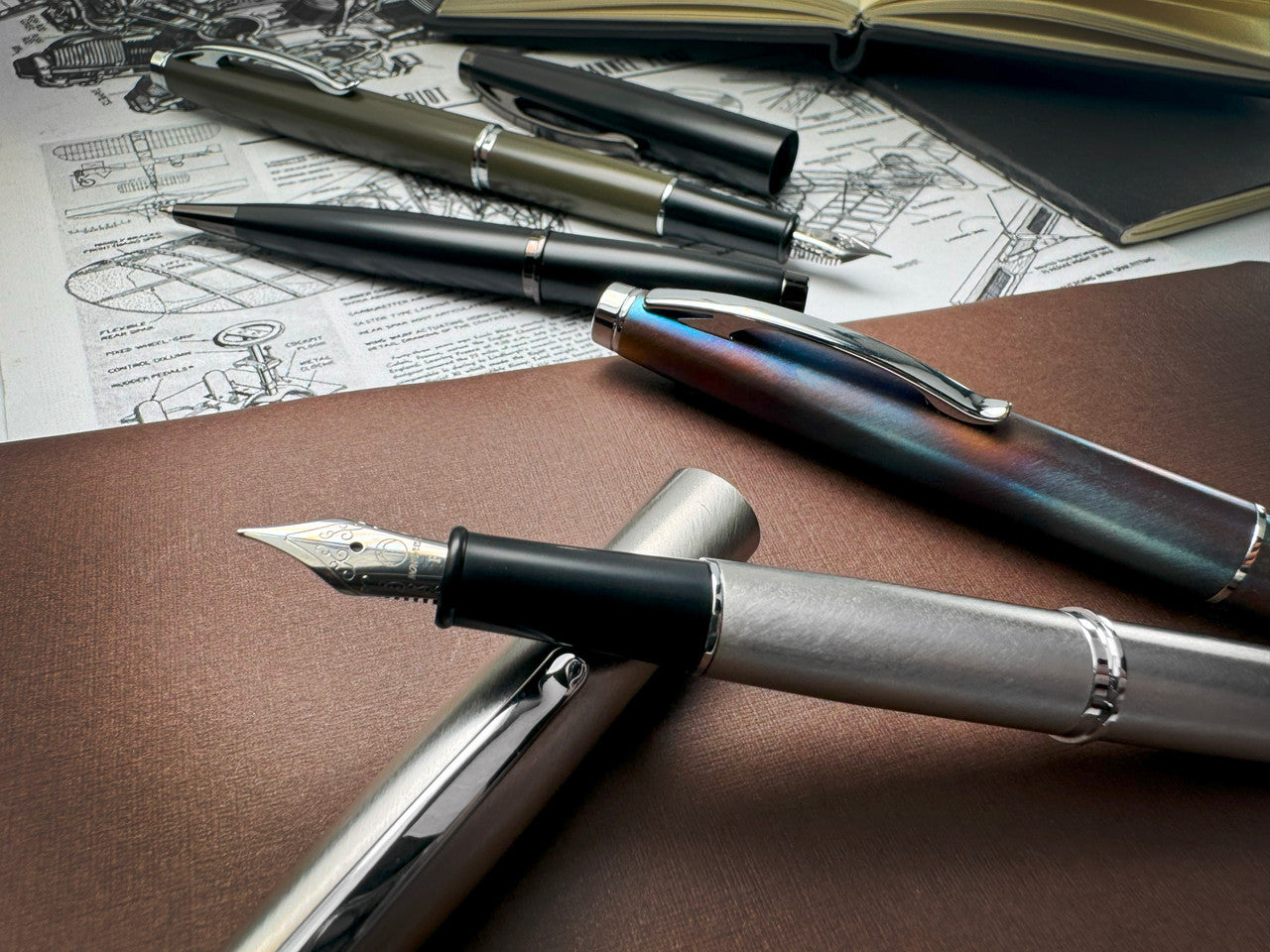 Penna Stilografica Monteverde Dakota Stainless Steel