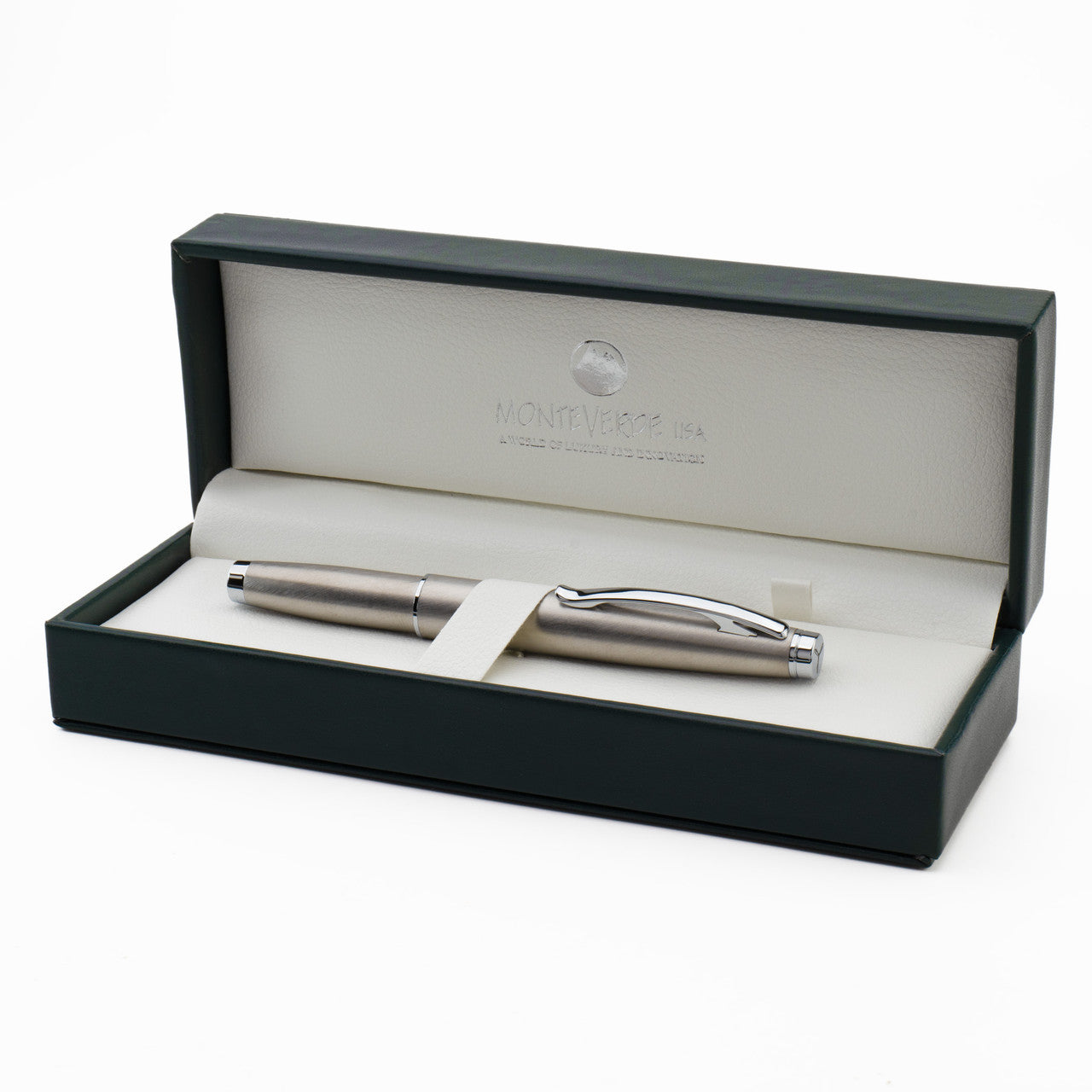 Penna Stilografica Monteverde Dakota Stainless Steel