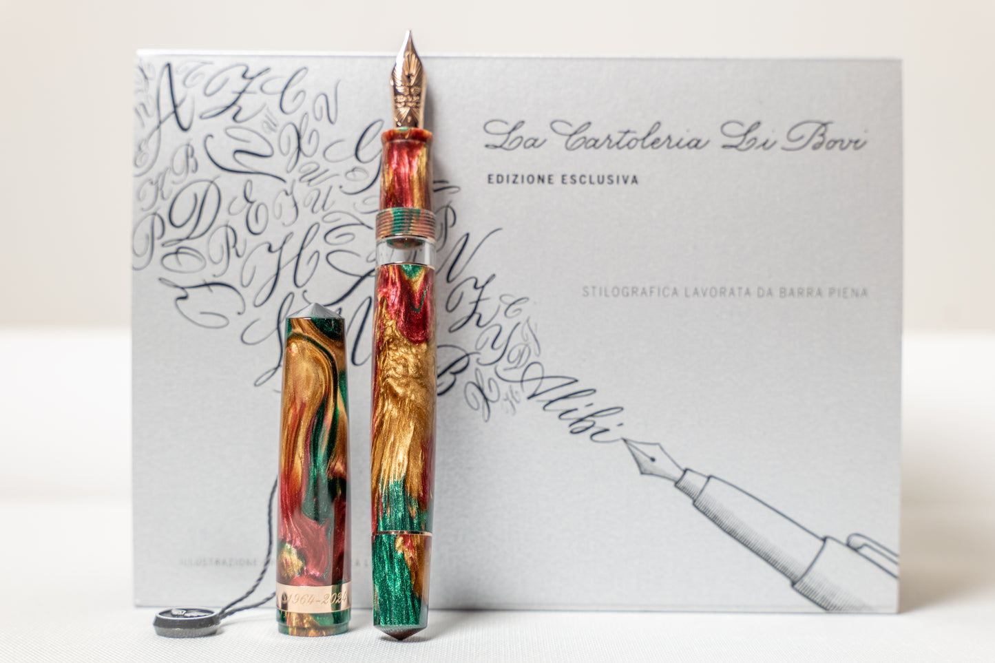 Penna Stilografica Alibi Serie Limitata numerata Leonardo Officina Italiana