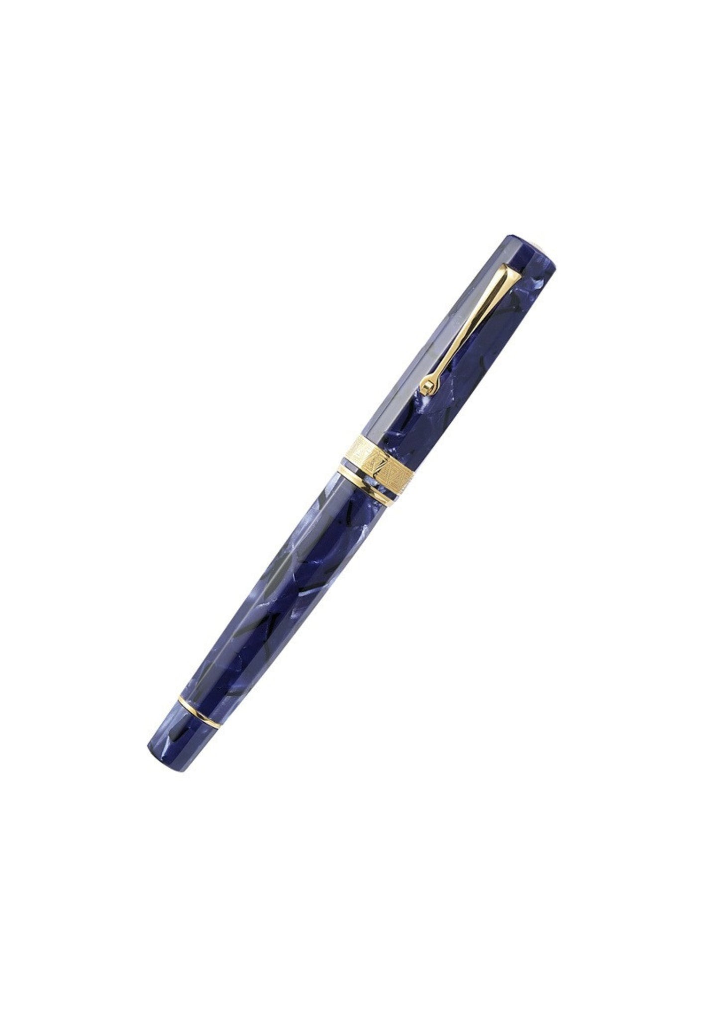 OMAS PARAGON IN BLU ROYALE CON FINITURE DORATE