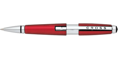 Penna Roller in gel laccato rosso Edge