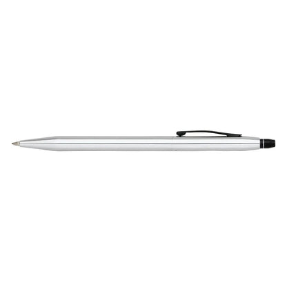 Penna roller Selectip® Click™ Chrome con dettagli neri