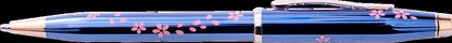 CROSS Penna a sfera Century® II Cherry Blossom laccata blu traslucida