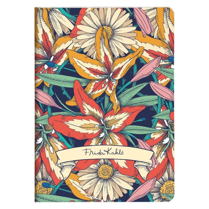 Frida Kahlo, Ricamo a punto filo A5 64P L