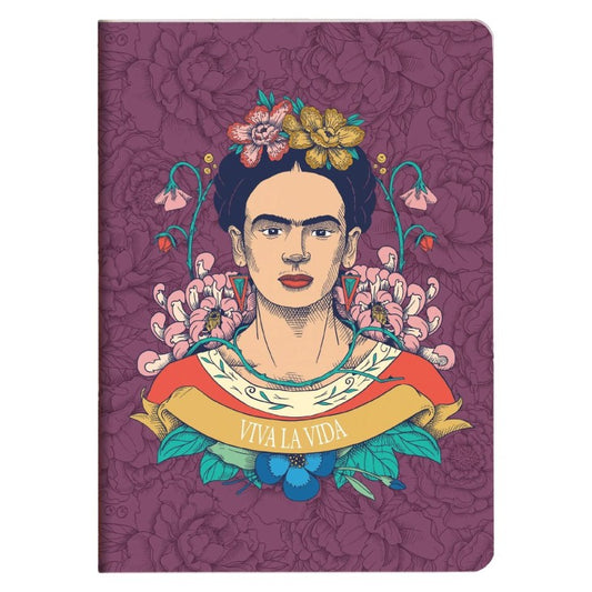 Frida Kahlo, Ricamo a punto filo A5 64P L