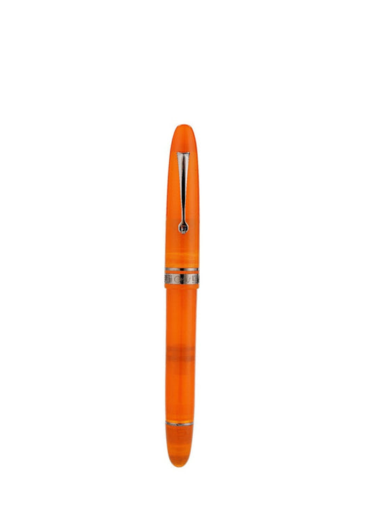 OMAS OGIVA ARANCIONE DEMONSTRATOR FOUNTAIN PEN WITH BLACK TRIM
