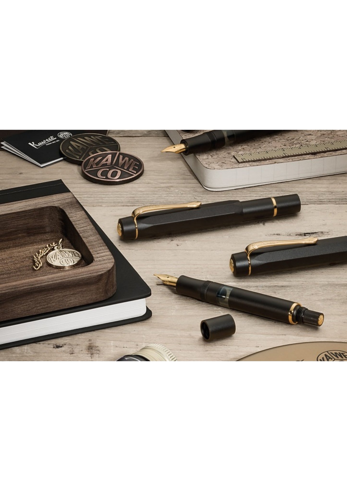 Kaweco PISTON SPORT AL - Nero / Oro