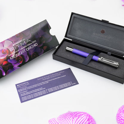 Penna Roller Monteverde USA® Ritma Special Annual Collectible Edition 2025 Midnight Orchidea